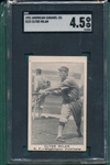 1921 E121-80 Clyde Milan American Caramel Co. SGC 4.5