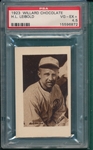 1923 V100 H. L. Leibold Willard Chocolates SGC4.5