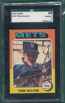 1975 Topps #370 Tom Seaver SGC 8