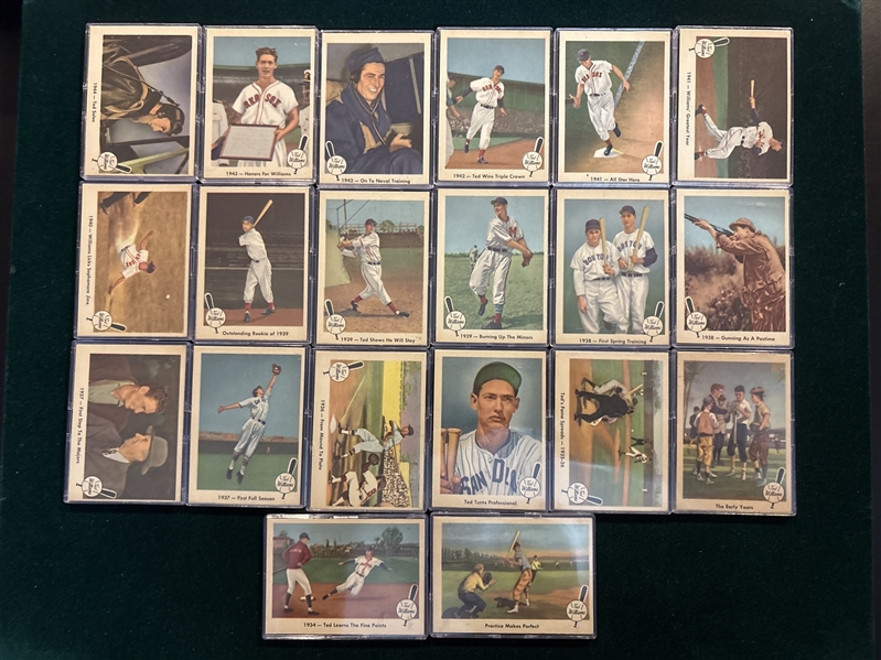 1959 Fleer Ted Williams Complete Set (80) W/ #68 PSA 4