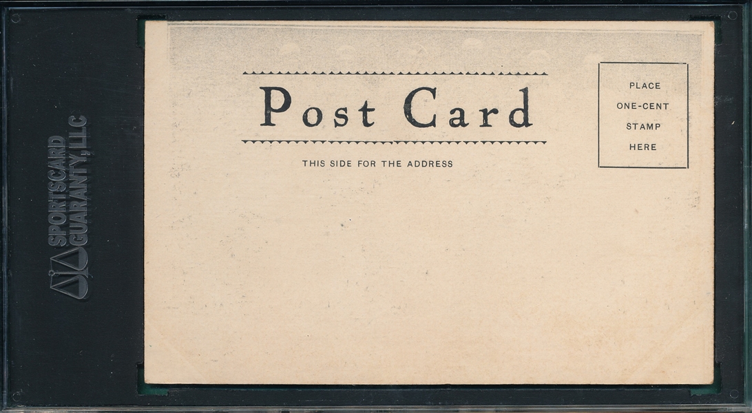 1905 Philadelphia Americans Post Card SGC 20