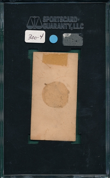 1887 N172 #300-4 McAleer Old Judge Cigarettes SGC 20