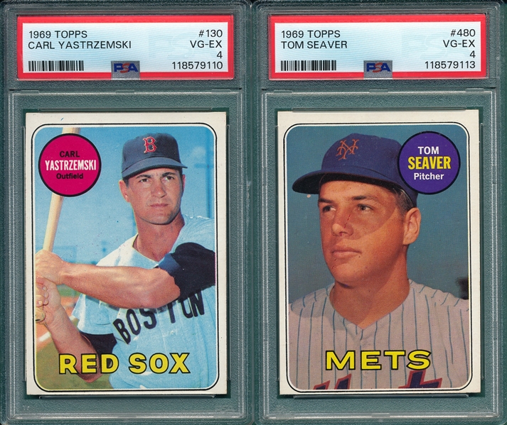 1969 Topps Baseball Near Set (652/664) 