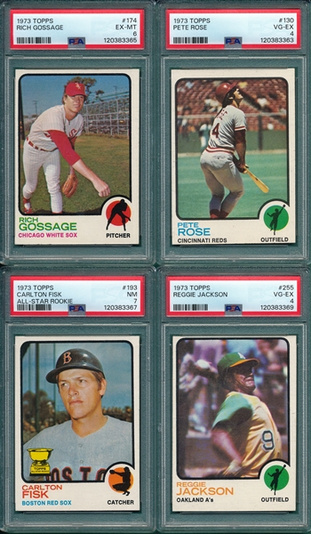 1973 Topps Baseball Near Set (659/660)