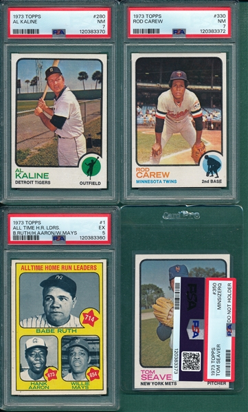 1973 Topps Baseball Near Set (659/660)
