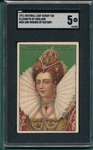 1911 T68 Elizabeth of England SGC 5