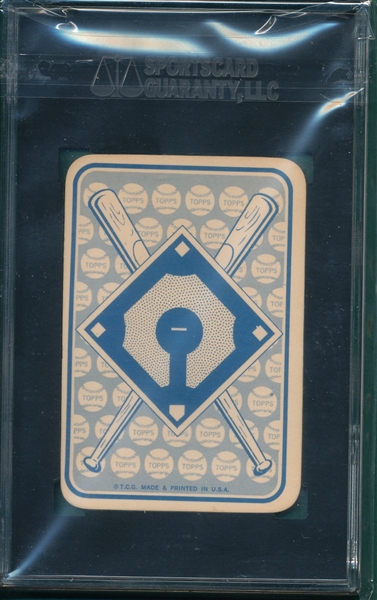 1968 Topps Game #6 Roberto Clemente SGC 88