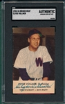 1953-54 Briggs Meats Clyde Vollmer SGC Authentic