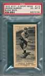 1916 M101-5 #113 George McBride Sporting News PSA 6 *Blank Back*