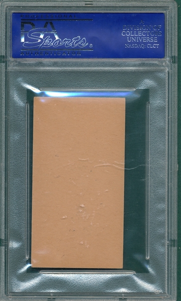 1916 M101-5 #113 George McBride Sporting News PSA 6 *Blank Back*