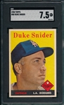 1958 Topps #88 Duke Snider SGC 7.5