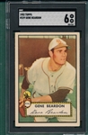 1952 Topps #229 Gene Beardon SGC 6