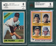 1966 Topps #126 Palmer & 1978 Trammell/Molitor, Lot of (2) *Rookie*