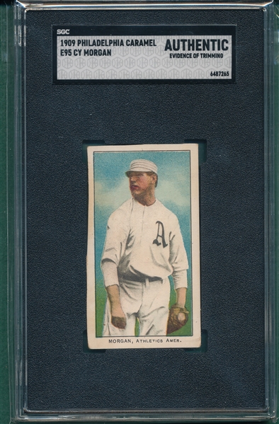 1909 E95 Morgan Philadelphia Caramel Co. SGC Authentic
