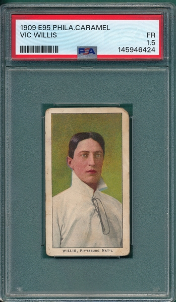 1909 E95 Willis Philadelphia Caramel Co. PSA 1.5