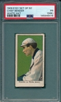 1909 E101 Chief Bender W/ Hat PSA 1 (MK)