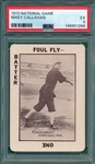 1914 National Game Nixey Callahan PSA 5