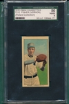 1910 T212-2 Fisher, Vernon, Obak Cigarettes SGC 50 *Mais Paper Waste*