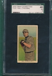 1910 T212-2 Hall, Tacoma Obak Cigarettes SGC 40 *Smoke Obak*