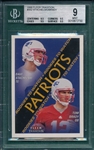 2000 Fleer Tradition #352 Tom Brady BVG 9 *Rookie*