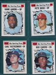 1970 Topps Lot of (4) W/ Aaron AS