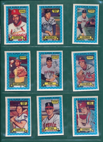 1974 Kelloggs Complete Set (54)