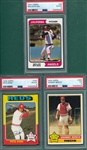 1974-76 Topps/Kelloggs Lot of (5) W/ Nolan Ryan