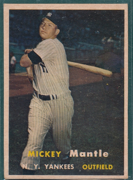 1957 Topps Baseball Complete Set (407) W/ (2) Checklists
