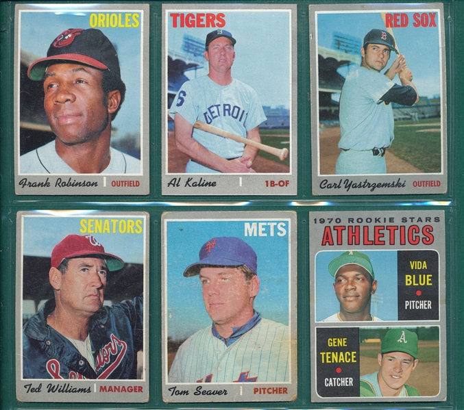 1970 Topps Baseball Complete Set (720) 