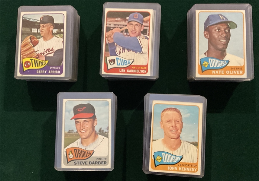 1965 Topps Lot of (100) W/ Kuenn
