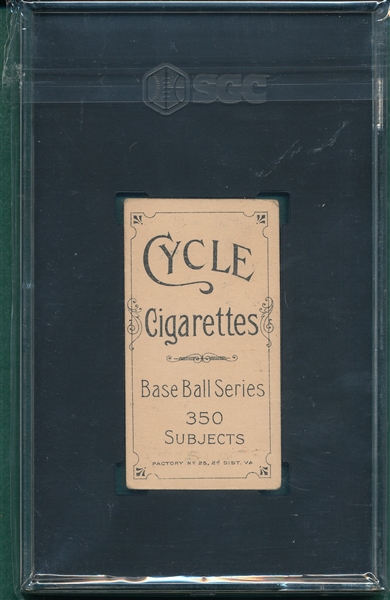 1909-1911 T206 Raymond Cycle Cigarettes SGC 3
