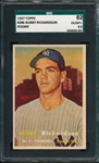 1957 Topps #286 Bobby Richardson SGC 82 *Rookie*