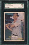 1957 Topps #1 Ted Williams SGC 60