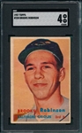 1957 Topps #328 Brooks Robinson SGC 4 *Rookie*