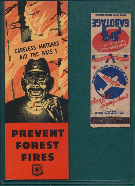 1940s War Themed Matchbooks, Lot of (3)