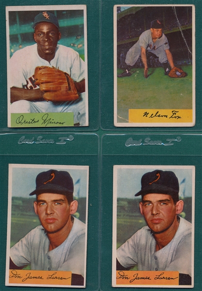 1954 Bowman Lot of (49) W/ Feller