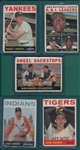 1964 Topps Lot of (5) W/ Mantle