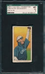 1909-1911 T206 Dougherty, Arm in Air, Old Mill Cigarettes SGC 40