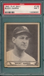 1940 Play Ball #129 Bucky Harris PSA 7