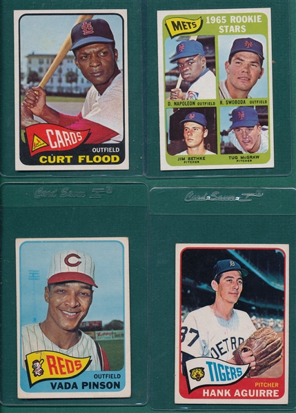 1965 Topps Lot of (142) W/ #415 Flood