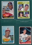 1965 Topps Lot of (142) W/ #415 Flood