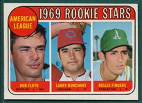 1969 Topps #597 Rollie Fingers, Rookie