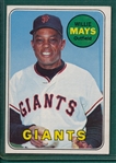 1969 Topps #190 Willie Mays