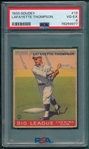 1933 Goudey #13 Lafayette Thompson PSA 4