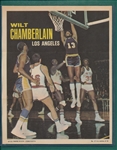 1968 Topps Basketball Posters #17 Wilt Chamberlin