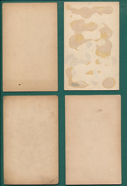 1921 Exhibits Lot of (4) W/ Burns