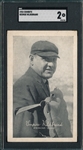 1922 Exhibits Umpire Hillebrand SGC 2