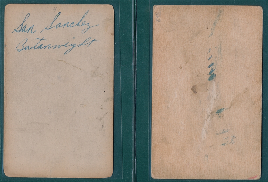 1926/27 Exhibits Huber & Butler, Lot of (2)
