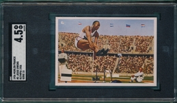 1936 Muhlen Franck #2 Jesse Owens, Series 15, SGC 4.5