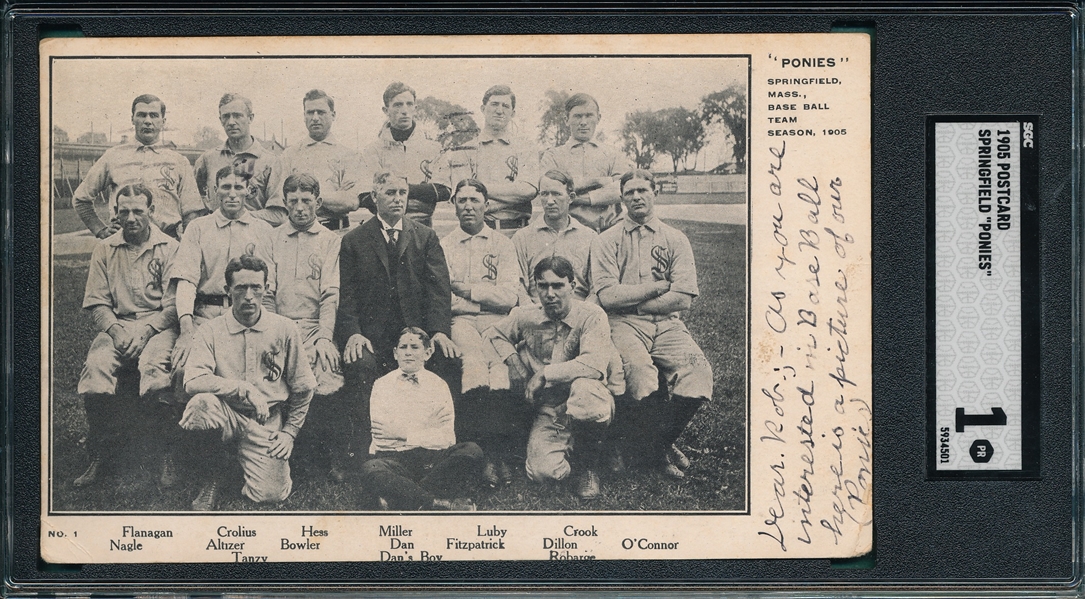 1905 Springfield Ponies, PC, SGC 1